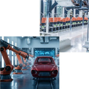 Surface coating plants