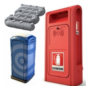 HDPE components for various applications